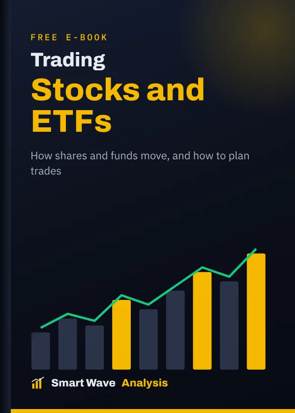 Guide to Trading Stocks and ETFs free e-book cover