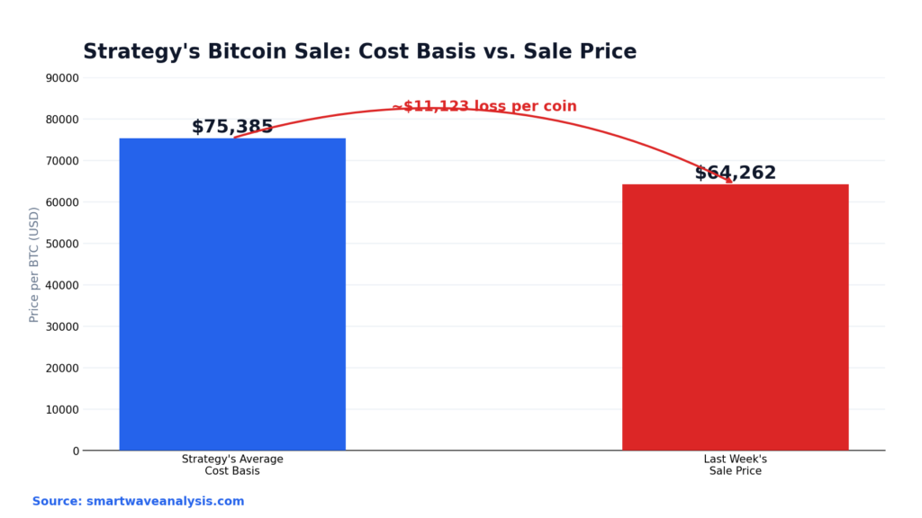Strategy's Bitcoin Sale: The Real Numbers