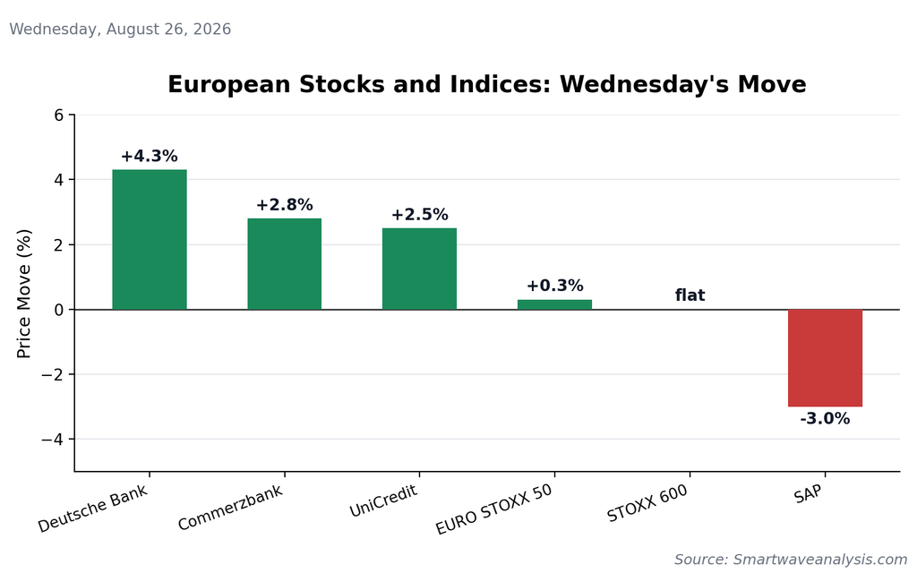 What Are European Stocks Doing Today?